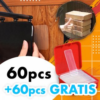 Kétoldalas Ragasztószalag 60 db + 60 db AJÁNDÉK