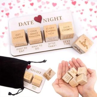 Romantikus kocka a randevú megtervezéséhez