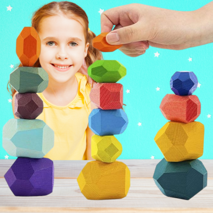 MontessoriBalance kövek