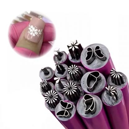 NailArt bélyegkészlet (15 db)