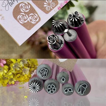 NailArt bélyegkészlet (15 db)