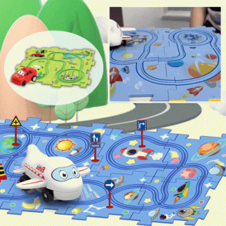 RaceTrack oktató puzzle gyerekeknek