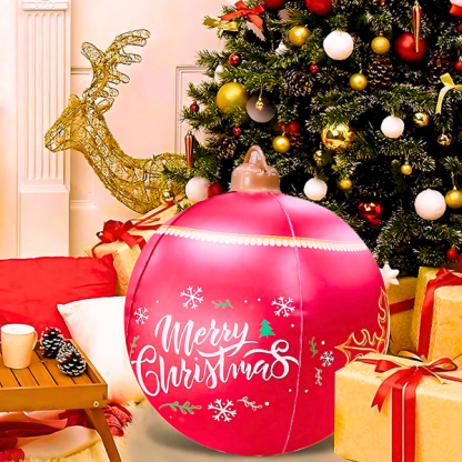 HolidayGlow felfújható karácsonyi labdák