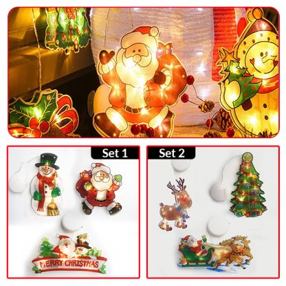 LED karácsonyi függők (3 darabos készlet)