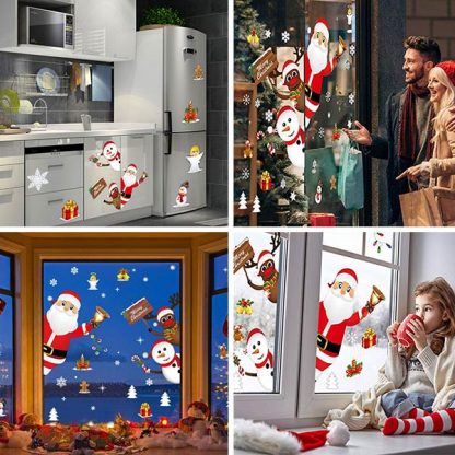 Karácsonyi SantaJoy statikus matricák 90+90 AJÁNDÉK
